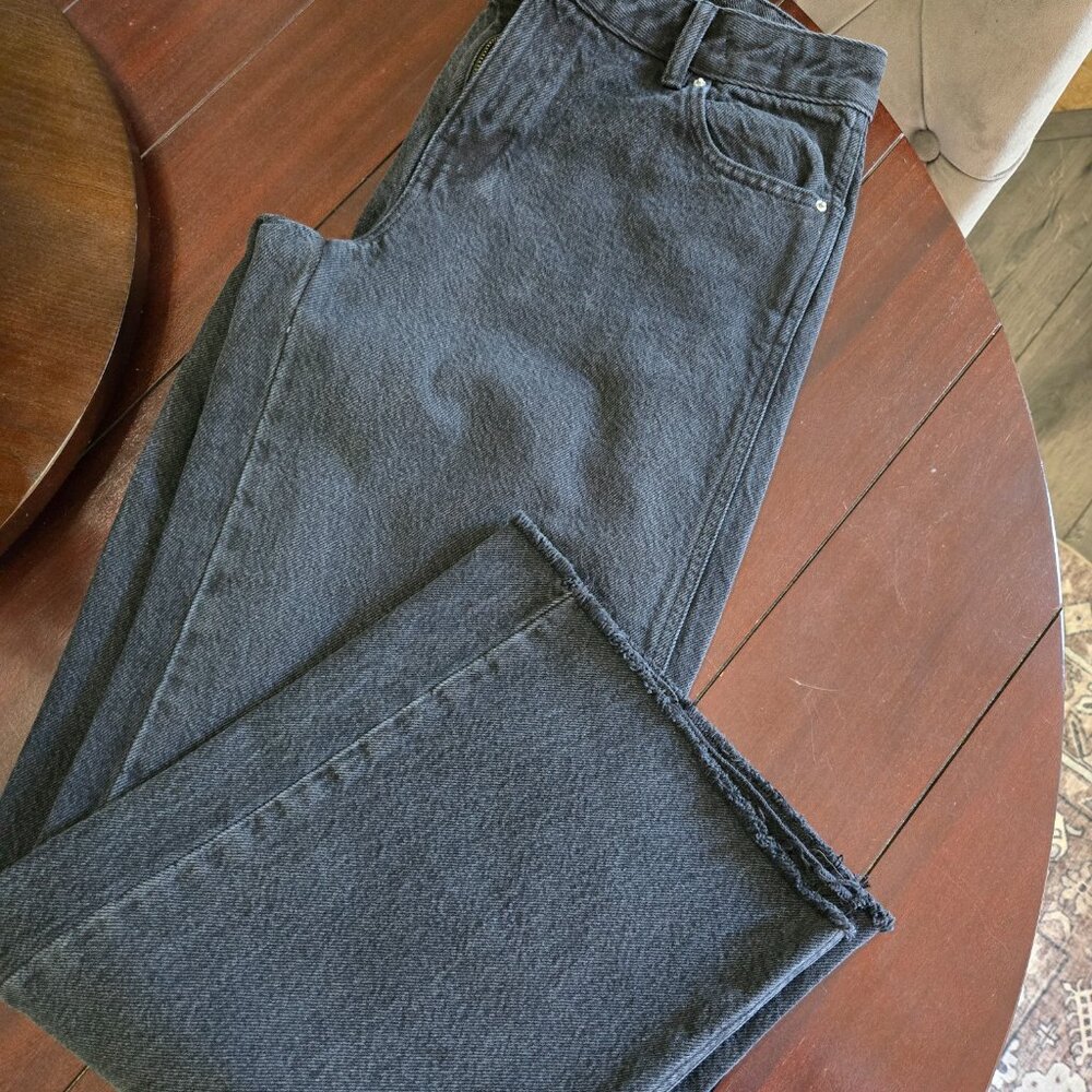 PacSun Black Mid Rise Baggy Jeans Size 30 - Picture 7 of 8